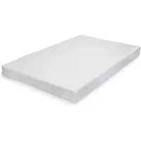 Neu.haus Kaltschaummatratze 140 x 200 cm atmungsaktiv Allergiker geeignet fest mit abnehmbarem Bezug Weiß
