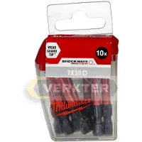 Milwaukee milw Bit TX30 50mm Shockwave (10) Display 4932471574