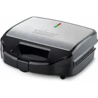 Zelmer ZSM7900 Sandwich-Waffel-Grill, Materialmixgehäuse, 900 Watt