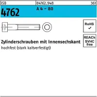 Industrial Quality Supplies Zylinderschraube ISO 4762 m.Innensechskant M 8 x 30 A 4 - 80