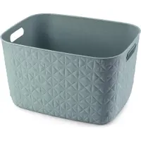 Curver Softex Aufbewahrungskorb Gross 19L Blau Grün