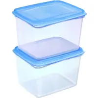 Sunware Club Cuisine Gefrierdose 1,9L 2er-Set – 17,5x14x11,4cm – Kühlschrank Gef