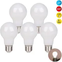 Näve 5er-Set LED Leuchtmittel "DAFFY" H: 10,7cm warmweiß