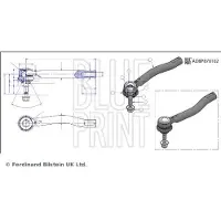 Blue Print Spurstangenkopf ADBP870106