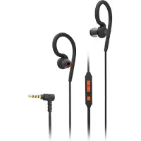 Vivanco Sport-In-Ear Kopfhoerer, f Out-/Indoor Training, IPX5, schwarz/orange