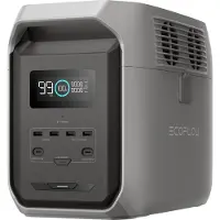 EcoFlow DELTA 3 1500, Lithium-Eisen-Phosphat (LiFePO4), AC, Zigarettenanzünder, Solar, 1536 Wh, 1800 W, 1500 W, 3600 W