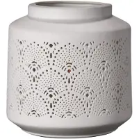 Pauleen Tischleuchte Pretty Sunkiss E14 max. 20W Weiß matt