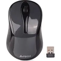 A4Tech Mouse G3-280N - V-Track - Wireless Optical Mouse - 1200 DPI - 2.4GHz - Grey