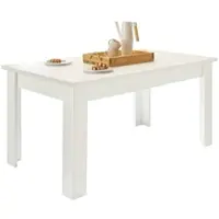 Furn.Design Esstisch "Fiastra" weiß Pinie Landhaus Tisch 160 x 90 cm