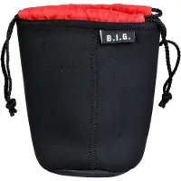 B.I.G. PS10 Black, Red Neoprene Pouch case