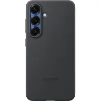 Samsung Original Galaxy S25 Hülle - Silikon - Backcover/Soft Case - Schwarz