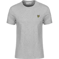 Lyle & Scott T-Shirt Herren Plain Light Grey Marl-S