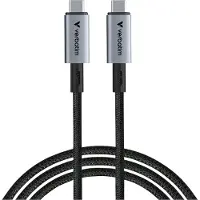 Verbatim 31847, 1,2 m, USB C, USB C, USB4 Gen 2x2, 40 Gbit/s, Schwarz