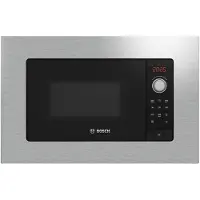 Bosch BFL623MS3, Integriert, Solo-Mikrowelle, 20 l, 800 W, Eingebautes Display, LED