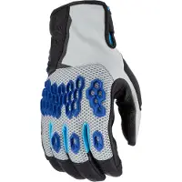 KLIM Baja S4 2025 perforated Mesh Leather/Textile Enduro Motorcycle Gloves perforierte Mesh Leder-/Textil Enduro Motorrad Handschuhe