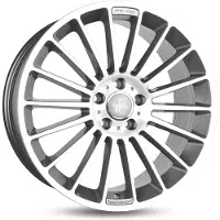 KESKIN 17 Zoll Alufelge KT15 17"x7.00" 5x112 PCD ET38 66.6mm Felge PALLADIUM FRONT Poliert
