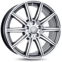 KESKIN 18 Zoll KESKIN KT16 5x112 ET30 Alufelgen PALLADIUM FRONT POLISH