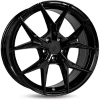 KESKIN 18 Zoll Alufelge KT19 Angel 18"x8" 5x120 PCD ET35 72.60mm Felge Schwarz