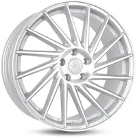 KESKIN 18 Zoll KT17 5x112 ET45 Alufelgen SILVER FRONT POLISH