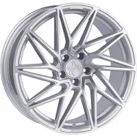 KESKIN KT20 Future silver front polish 8.5x19 ET45 - LK5/112 ML72.6 Felge Alu