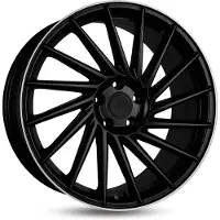 KESKIN 19 Zoll KT17 5x112 ET30 Alufelgen MATT BLACK LIP POLISH