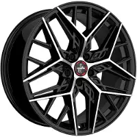 KESKIN 20 Zoll Alufelge KT25 20"x8.50" 5x112 PCD ET42 66.6mm Felge Schwarz FRONT Poliert