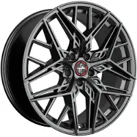 KESKIN 20 Zoll Alufelge KT25 20"x8.50" 5x108 PCD ET40 72.6mm Felge Palladium Lackiert