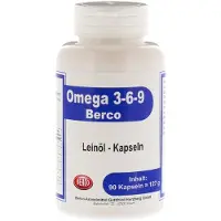 Berco - Arzneimittel, Gottfried Herzberg GmbH Omega-3-6-9 Berco Kapseln 90 St
