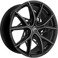 KESKIN 19 Zoll Alufelge KT24 19"x8.50" 5x108 PCD ET40 72.6mm Felge Schwarz