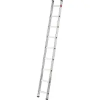 Hailo Anlegeleiter "S60 ProfiStep uno", Aluminium-Anlegeleiter 9 Sprossen