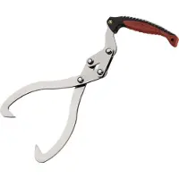 Wiltec Handpackzange Ø30cm Holzzange 44cm Packzange Stahl Holzgreifer Forstzange