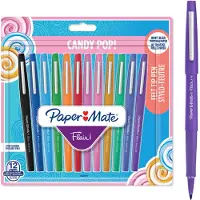 Paper Mate - Flair Filzstifte - Candy POP Farben - 12 Stück