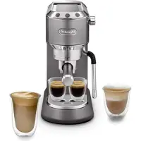 De'Longhi De’Longhi EC885.M, Espressomaschine, 1 l, Gemahlener Kaffee, 1300 W, Silber