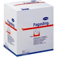 Hartmann Pagasling Schlinggazetupfer 20-fädig unsteril 4 x 250 Stück eigroß Gr. 1000 St Kombipackung