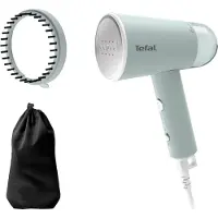 SEB Origin Travel Dampfbürste, 1200 W, klappbar, einsatzbereit in 25 Sekunden, 20 g/Minute, Dampfglätter Reise, 70 ml Wassertank, Steamer inklusive