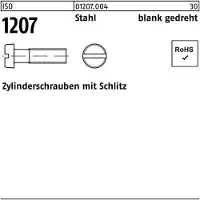 F. REYHER Nchfg. GmbH & Co. KG Zylinderschraube ISO 1207 m.Schlitz M 1,4 x 6 Stahl blank gedreht