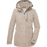 G.I.G.A. by Killtec Funktionsjacke "GS 26 WMN JCKT" Wasserabweisende Funktionsjacke mit abnehmbarer Kapuze und Stauraum