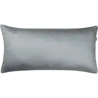 Schöner Wohnen Kollektion Schöner Wohnen Satin-Kissenbezug einzeln Pure Farbe grau Größe 40x80cm