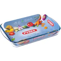 Pyrex Auflaufform Iconic's Rechteckig Transparent 1,6 L