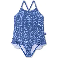 Swim Essentials Badeanzug Mädchen 98/104 Blue Leopard