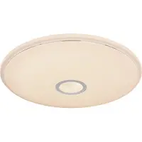 Globo Deckenleuchte Metall weiß, LED