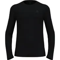 Odlo Unterhemd Bl Top Crew Neck L/S Fundamentals Active Herren Black-L