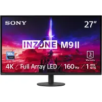 Sony INZONE M9 II, 68,3 cm (26.9"), 3840 x 2160 Pixel, 4K Ultra HD, LCD, 1 ms, Schwarz