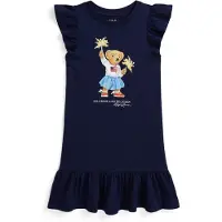 Ralph Lauren Kleid für den Alltag 312971136001 Dunkelblau Regular Fit