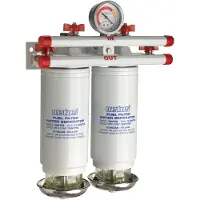 VETUS Doppelter Wasserabscheider-kraftstofffilter 460 L/h