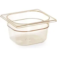 Hendi Gastronorm Behälter 1/6, hochtemperatubeständig, 176x162x100 mm