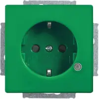 Busch-Jaeger SCHUKO Steckdosen-Einsatz mit LED 2CKA002013A5467