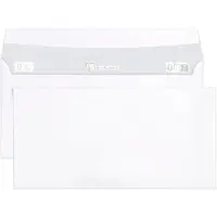 Clairalfa Briefumschl„ge DL, 110 x 220 mm, weiá