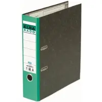 Pierre by Elba Ordner rado A4 Wolkenmarmor 80mm breit grün Packung mit 20 Stück