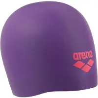 Arena Badekappe Long Hair Cap Unisex Plum / Bright Coral